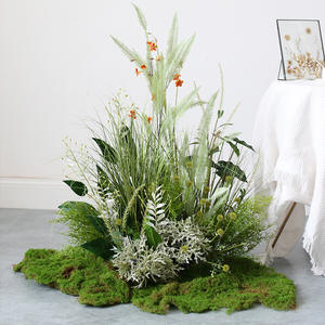 Tanaman semak Persia buatan daun buatan Semak hijau buatan bunga rumah taman kantor dekorasi pernikahan - Product Image 6