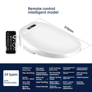 Wholesale 110V/220V Modern Family <strong>Toilet</strong> <strong>Seat</strong> Automatic Commode <strong>Toilet</strong> <strong>Seat</strong> Kit Electric <strong>Heated</strong> Bidet <strong>Toilet</strong> <strong>Seat</strong> Cover - Product Image 6