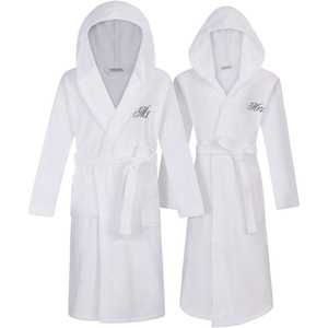 Bata <span class=keywords><strong>de</strong></span> Baño <span class=keywords><strong>de</strong></span> Lujo <span class=keywords><strong>de</strong></span> Verano 100% Algodón <span class=keywords><strong>de</strong></span> Rizo, Tejido <span class=keywords><strong>de</strong></span> Gofre, <span class=keywords><strong>para</strong></span> Hombre y Mujer, <span class=keywords><strong>para</strong></span> Hoteles <span class=keywords><strong>de</strong></span> 5 Estrellas - Product Image 3