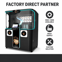 Imprimante 3D pour Latte Art, Robot Barista, Machine à Café avec Composants PLC, Acier Inoxydable, Impression Photo