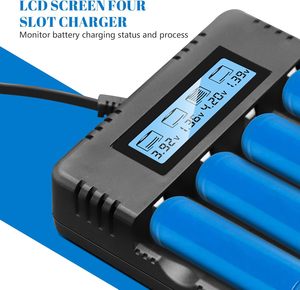 เครื่องชาร์จ<span class=keywords><strong>แบ</strong></span><span class=keywords><strong>ต</strong></span>เตอรี่ LCD 4ช่อง<span class=keywords><strong>ชาร์จ</strong></span><span class=keywords><strong>แบ</strong></span><span class=keywords><strong>ต</strong></span>เตอรี่ Li-ion <span class=keywords><strong>Ni</strong></span>-MH <span class=keywords><strong>Ni</strong></span>-<span class=keywords><strong>Cd</strong></span> <span class=keywords><strong>แบ</strong></span><span class=keywords><strong>ต</strong></span>เตอรี่ AAA <span class=keywords><strong>ชาร์จ</strong></span>ได้เร็วแบบอัจฉริยะ0V เปิดใช้งานไมโครโฟนที่ชาร์จ<span class=keywords><strong>แบ</strong></span>บอิสระ - Product Image 3