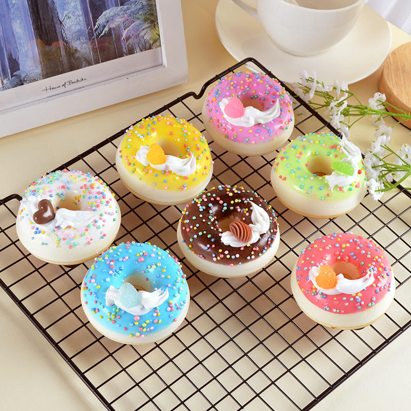 ET Novelty Squishy Toy for Kids New Design PU Anti Stress Sensory Fidgets Toys Cookie Squishy Squeeze Toy for Kids Play