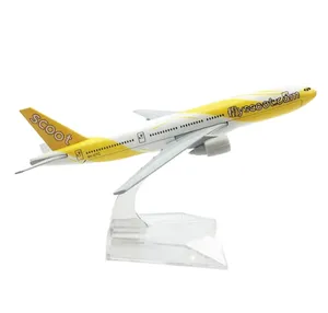 โมเดลเครื่องบินสิงคโปร์แอร์ไลน์ ขนาด 1:<span class=keywords><strong>400</strong></span> 16 ซม. ของขวัญ ของที่ระลึก สำหรับตกแต่งบ้านและสำนักงาน - Product Image 5