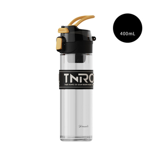 Bullet Cover Tea Separated <span class=keywords><strong>Frank</strong></span> Portable Drinking Gift Cup Glass 400ml Sports Outdoor Box Gafas de sol Botella de agua Minimalista - Product Image 3