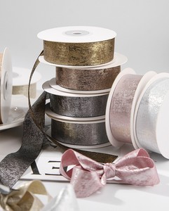 Material de Embalaje para Cajas de Regalo, Cintas de Lujo de 4 cm de Ancho, Cinta Metálica de Alta Gama - Product Image 6