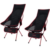 Chaise pliante moderne d'extérieur légère en aluminium à dossier haut pour camping, pique-nique, plage, croquis, pêche, mobilier d'extérieur portable