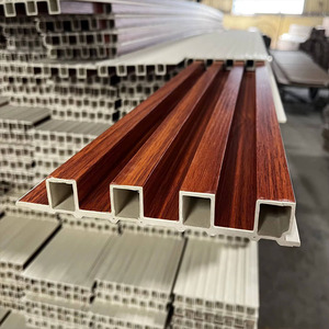 Hiện đại không thấm nước tre và gỗ fibre tường bảng điều khiển với tre lưới gỗ chống cháy trang trí nội thất tường nghệ thuật cho biệt thự phòng tập thể dục - Product Image 1