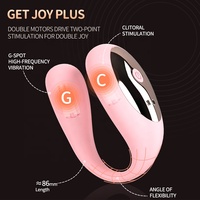 Fernbedienung G-Punkt und Klitoris-Stimulation Slip-Vibrator, Wiederaufladbarer Tragbarer Vibrator für Paare