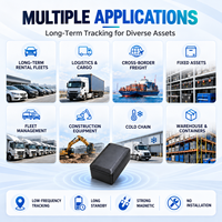 Traceur GPS M7 4G, autonomie de 5 ans, suivi quotidien, fonctionnement de 3 minutes, aimant puissant, alarme par capteur de lumière, pour les actifs fixes et le transport de marchandises
