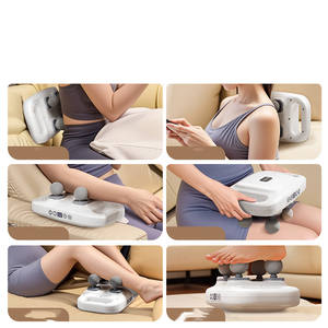 <span class=keywords><strong>4</strong></span> cabezales de masaje 2000mAh recargable <span class=keywords><strong>Mini</strong></span> pistola masajeador eliminación de celulitis y alivio antifatiga relajación diaria - Product Image 6