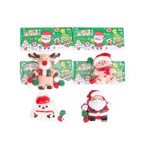 Jouet anti-stress de Noël à presser, avec musique, motifs Père Noël, élan, bonhomme de neige, homme en pain d'épices, unisexe, à partir de 3 ans - Product Image 5