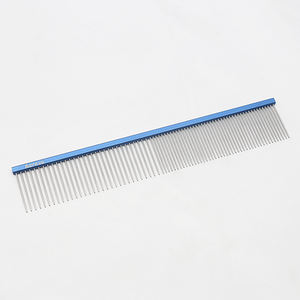 Escova para Gato e Cão Fabricante OEM, Pente de Beleza para Remoção de Pelos de Animais de Estimação, Pente de Alumínio com Pinos Metálicos - Product Image 5