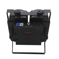 Nouveau 4X100W Warm Cool White Cob 4 Eye Blinder DMX512 18X0.5w RGB Pixel Strip Circle Led Audience Blinder