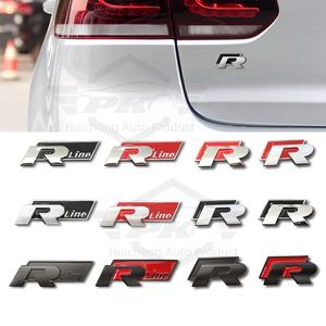 3D สติกเกอร์โลโก้ <span class=keywords><strong>R</strong></span> โลหะติดท้ายรถสติกเกอร์สัญลักษณ์สำหรับ VW Golf 5 6 7 MK7 MK6โปโล Jetta Scirocco Beetle Passat <span class=keywords><strong>Tiguan</strong></span> - Product Image 6