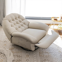 Canapé-lit électrique multifonctionnel en cuir pour la maison, le bureau, la chambre à coucher, le salon, canapé durable de haute qualité, canapés modernes