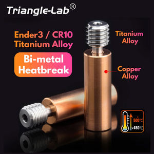 Filament Trianglelab Ender3 CR10 1,75 mm, heatbreak lisse en alliage de titane bimétallique pour imprimante 3D CR10 ENDER 5/3 CR-10S - Product Image 2