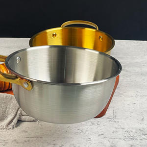 Cuenco para mezclar de acero inoxidable de gran capacidad coreano con mango, cuenco para uso general de cocina - Product Image 3