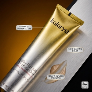 Crema Colorante <span class=keywords><strong>per</strong></span> <span class=keywords><strong>Capelli</strong></span> Professionale - Tinta Permanente Naturale con Formula Nutriente a Basso Contenuto di <span class=keywords><strong>Ammoniaca</strong></span> <span class=keywords><strong>per</strong></span> Tutti i Tipi di <span class=keywords><strong>Capelli</strong></span> - Product Image 6