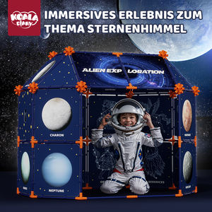 Koala Diary Customizable Indoor Play Kit Space Station Building Block <strong>Set</strong> for Kids with Connecting Sticks and Balls - Product Image 2