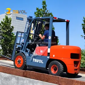 Produsen forklift Cina 2 ton 3 ton 3.5 ton 4 ton 5 ton forklift diesel harga pabrik untuk dijual