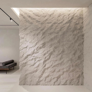 Tấm ốp tường gốm sứ giả đá 3D, in màu, chất liệu đất sét biến đổi, dẻo dai, trang trí tường bền chắc - Product Image 2