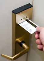 Etiquetas NFC RFID Mini de PVC con Chip 1K F08, Personalizadas y Encriptadas, Resistentes al Agua, para Tarjetas de Pago y Llaves de Habitación, 13.56MHz, para Hotel