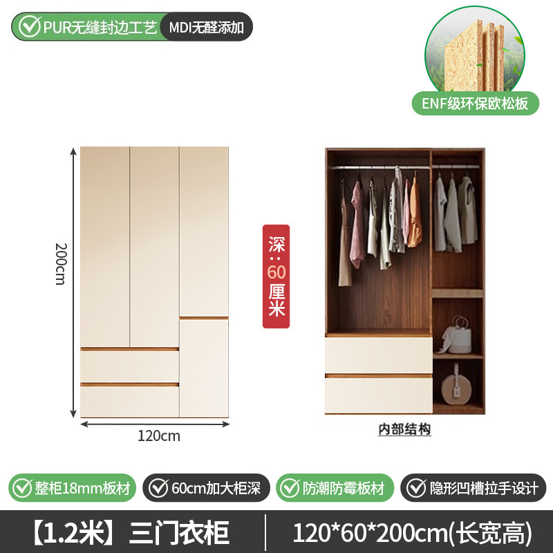 Armoire à trois portes 120*200