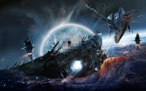 วอลเปเปอร์ไวนิลต่อสู้3D อวกาศตกแต่งบ้าน - Product Image 4