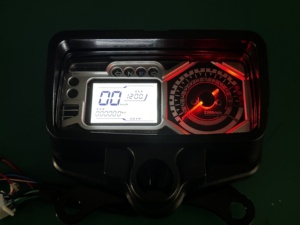 Mejor precio odómetro digital de motocicleta tacómetro para Honda TMX CG 125 Skygo Rusi Macho <span class=keywords><strong>TC</strong></span> 125 <span class=keywords><strong>150</strong></span> - Product Image 6