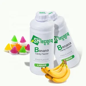 Free Sample Liquid Banana Fruit Flavor for Candy Confectionery Food Grade High Concentrates Factory Sale