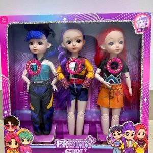 Bambola Musicale in Vinile Popolare K-pop Witcher Girls da 12 Pollici con 15 Articolazioni e Occhi 3D - Vendita all'Ingrosso - Product Image 1