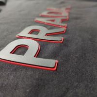 Étiquettes en silicone 3D antidérapantes lavables, transfert thermique, design personnalisé pour vêtements de sport, leggings de yoga