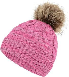 Gorro de Punto de <span class=keywords><strong>Invierno</strong></span> para Mujer, Diseño de Calavera con Pelo Sintético, Estilo Playa, Camuflaje, <span class=keywords><strong>2023</strong></span> - Product Image 2