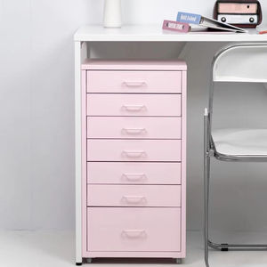 Armoire de rangement en métal moderne et colorée à 7 <span class=keywords><strong>tiroirs</strong></span>, armoire à dossiers mobile, bureau à domicile, école, hôtel, supermarché - Product Image 1