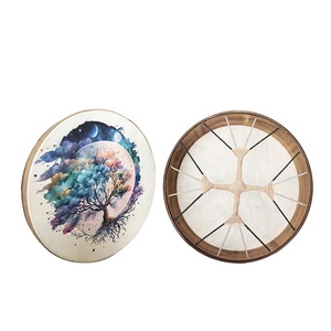 Tambor Chamánico de Alta Calidad para Adultos, Instrumento de Percusión para Sanación Sonora, Alivio del Estrés, Meditación y Yoga - Product Image 3