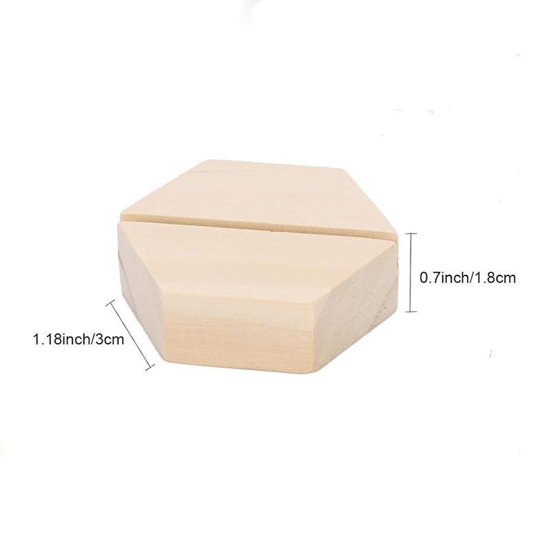 Wooden base (hexagonal)