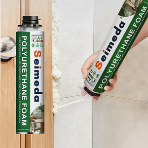 Pistolet professionnel appliqué pulvérisation d'isolation ignifuge en mousse PU pour la Construction de bâtiments remplissage de tuyaux HVAC étanchéité étanche - Product Image 1