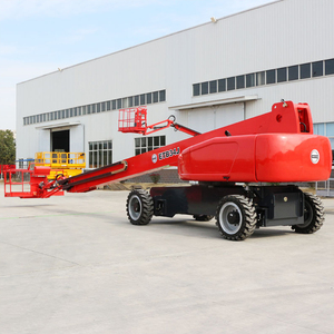 รถกระเช้าบูมลิฟท์ 18 เมตร ความสูงทำงาน 7500 กก. แบบล้อ สำหรับงานยกสูง - Product Image 1