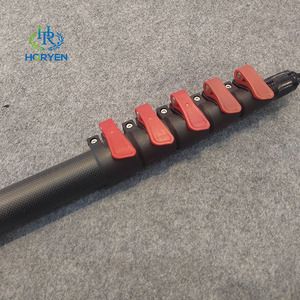 Chống quay Kính thiên văn sợi carbon cực trái cây cầm tay sợi Carbon telescoping cực - Product Image 3