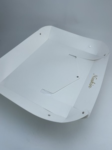 Attrape-éclats alimentaires en plastique moulé par injection durable, facile à nettoyer, accessoire pour <span class=keywords><strong>chaise</strong></span> <span class=keywords><strong>haute</strong></span> bébé et tout-petit - Product Image 3