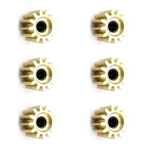 Engrenage en cuivre pour coupeur T130 T830 T730 T525, 6 pièces, CQ890-67091, compatible avec HP DesignJet T125 T630 T530 T135 T120 T520 T100 T650 - Product Image 4