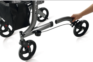 Producto Popular: Andador Plegable de Aluminio con Dirección, Scooter <span class=keywords><strong>para</strong></span> Personas Mayores con Movilidad Reducida - Product Image 3