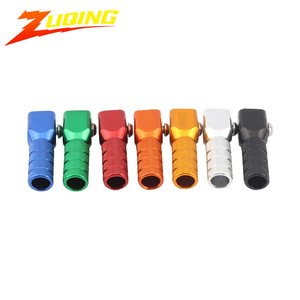 Palanca de Cambios Universal de Aluminio para Motocicleta Zuqing, Accesorio Todoterreno para KTM Kawasaki, Rojo, Naranja, Amarillo, Verde, Azul, Negro, Plateado - Product Image 1