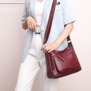 Hot Sale Ladies Designer Hand Bag Shoulder Zipper Purse Pu Leather Crossbody Bag Newest Women <b>Tote</b> Bag - Product Image 6