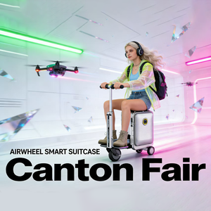 Valise intelligente à roulettes électriques Airwheel SE3SL, légère, avec moteur puissant - Product Image 1