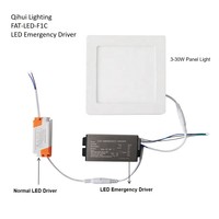 Driver d'éclairage d'urgence LED QiHui 3-30W pour éclairage LED blanc 80 lumières, lampe 10000 mAh, garantie 3 ans