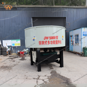 Mélangeur de béton de bouche plate de support vertical de la casserole 500L a fait le mélangeur concret diesel de type mini casserole en Chine - Product Image 2