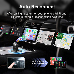 Rhythm New Arrival Mini Ultra4 Wireless CarPlay <b>Adapter</b> 5Ghz WiFi USB <b>Plug</b> Play Android Auto CarPlay Smart Carplay Dongle - Product Image 3
