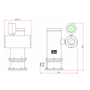 4MP HD 방폭 야간 투시경 <span class=keywords><strong>IP</strong></span> 네트워크 보안 모니터링 위험 구역 용 32X 줌 렌즈가있는 <span class=keywords><strong>PTZ</strong></span> 카메라 - Product Image 4