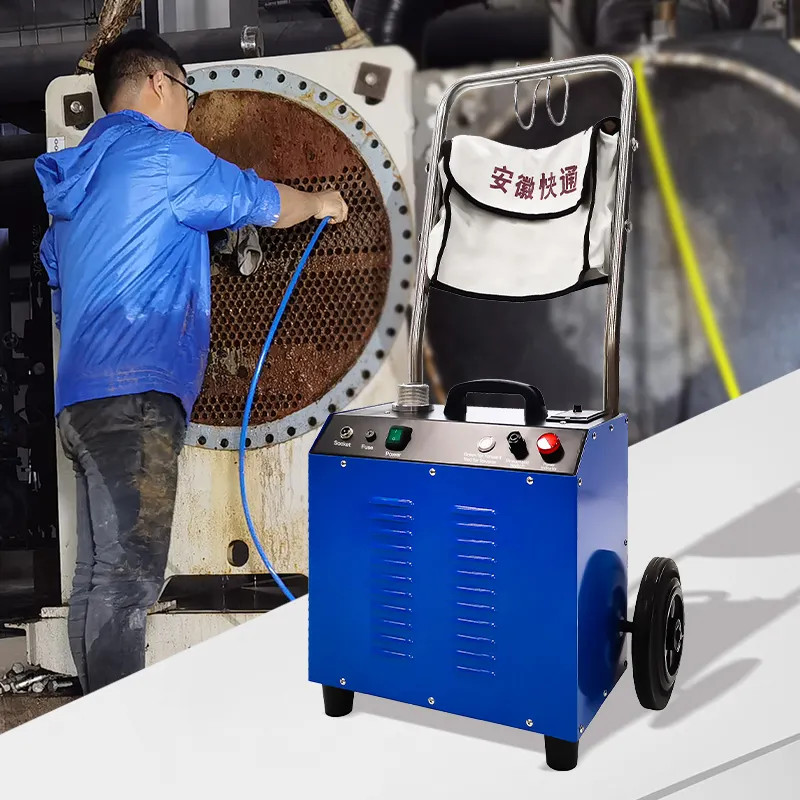Kt202 tüp temizleyici makinesi değişken fırça hızı ve su püskürtme fonksiyonu ile endüstriyel temizlik görevleri için Ideal